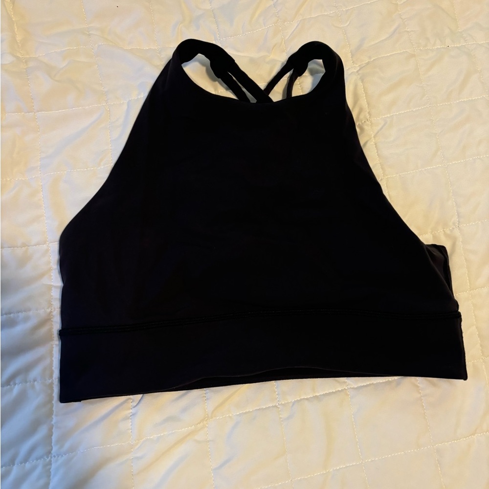 Lululemon energy high neck sports bra